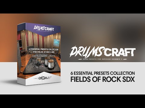6 Presets essentiels pour Superior Drummer 3 | Fields of Rock SDX