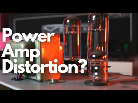 Power Amp vs Preamp Distortion in a Valve / Tube Amp - Info &amp; Demo (Marshall Origin, 5150lbx, VC15)