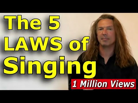 Cours de chant pour débutants - Les 5 lois du chant - Apprendre le chant avec Ken Tamplin - YouTube