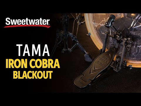 TAMA Pédales de grosse caisse Iron Cobra Blackout Edition Demo