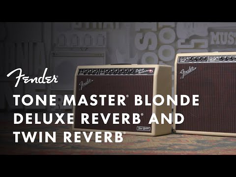 Tone Master Blonde Deluxe Reverb &amp; Twin Reverb | Tone Master Series | Fender