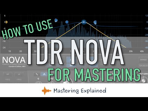 Comment utiliser TDR Nova pour le mastering - Le Mastering Expliqué