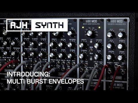 NEW! MULTI BURST ENVELOPES - An 8-shape envelope generator, with multiple time-controlled repeats