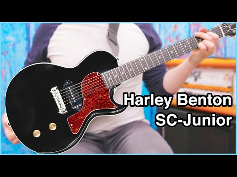 Harley Benton SC Junior Noir - P90 Singlecut pour $182