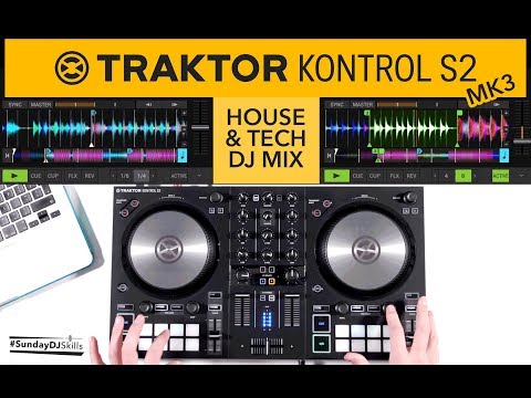 Traktor Kontrol S2 MK3 DJ Mix - House &amp; Tech Set - Traktor Pro 3
