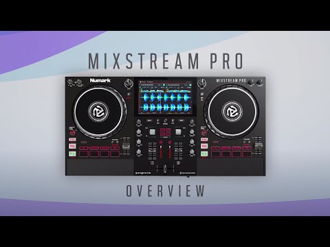 Aperçu des fonctionnalités du Numark Mixstream Pro Standalone DJ Controller